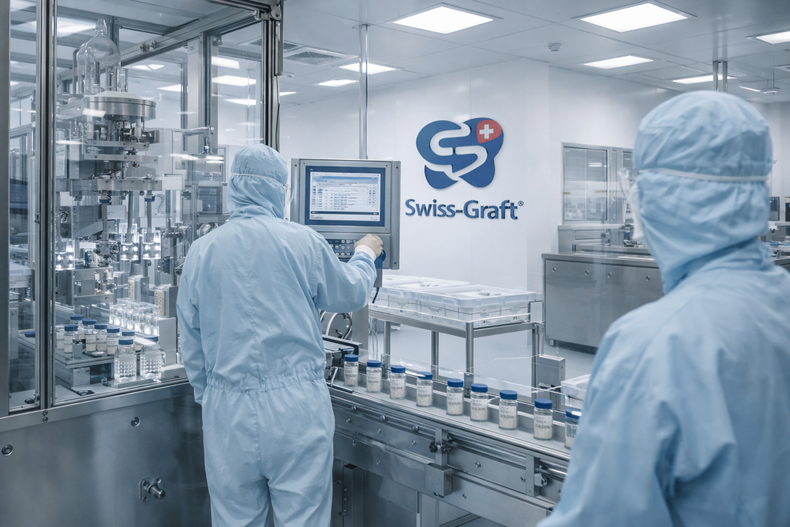Swiss-Graft® ISO Class 6 Cleanroom - Advanced Medical Device Manufacturing